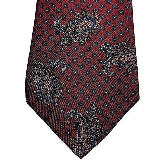 𝅺LIBERTY of London Print Silk Tie - Picture 1 of 5